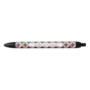 Fun Colorful Geometric Pattern Pen