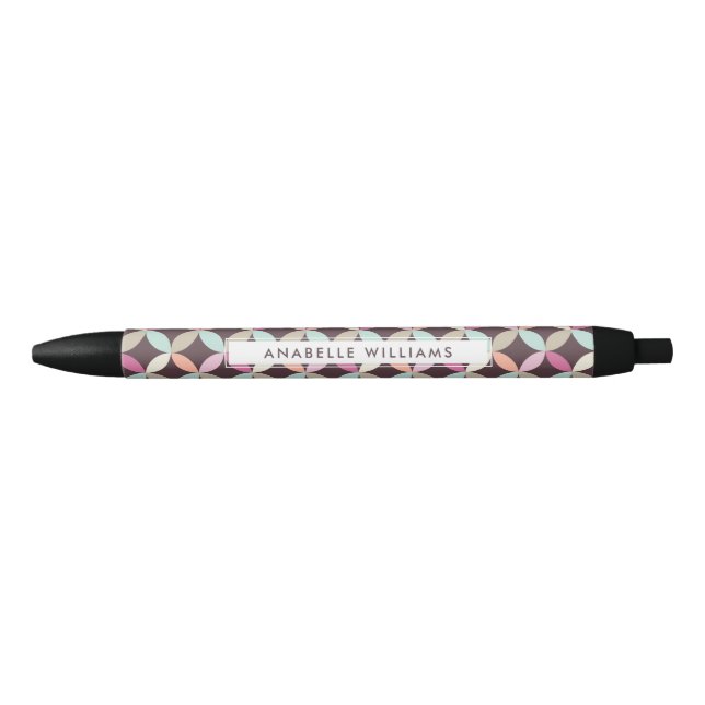 Fun Colorful Geometric Pattern Pen (Front)