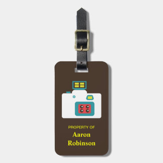 Fun Colorful Lomo Action S Camera Photographer Luggage Tag