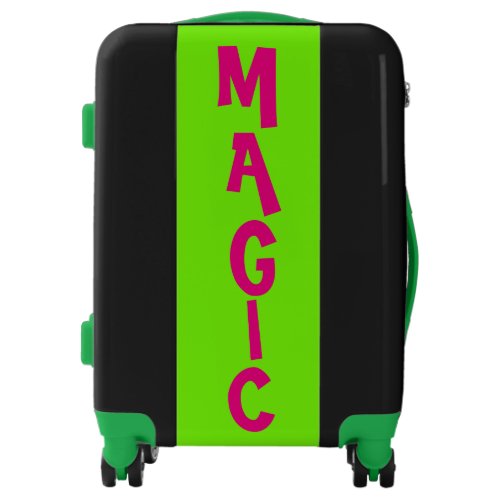 Fun Colorful MAGIC Suitcase