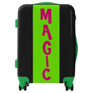 MAGIC green Suitcase