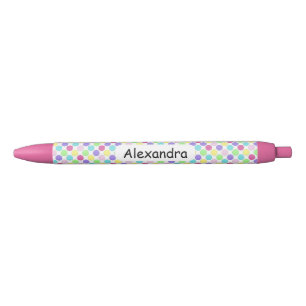 Fun Colorful Polka Dots Pen