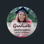 Fun Colorful Silhouettes | Graduation Party Button<br><div class="desc">Fun Colorful Silhouettes | Graduation Party by partily.</div>