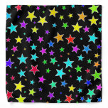 [ Thumbnail: Fun, Colorful Stars Pattern Bandana ]