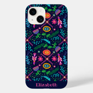 Fun Colorful Stylized Floral  iPhone / iPad case