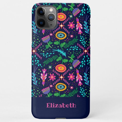 Fun Colorful Stylized Floral  iPhone  iPad case