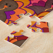 Fun Colorful Thanksgiving Turkeys Jigsaw Puzzle | Zazzle