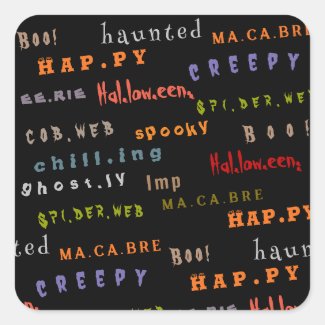 Fun & Colorful Typography Spirit Halloween