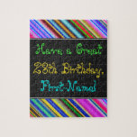 [ Thumbnail: Fun, Colorful, Whimsical 28th Birthday Puzzle ]
