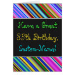 [ Thumbnail: Fun, Colorful, Whimsical 35th Birthday Card ]