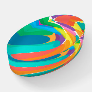 Fun Colors in Abstract Pattern Paperweight