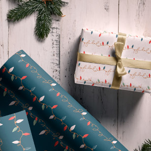 Santa at the Beach Christmas Wrapping Paper, Zazzle