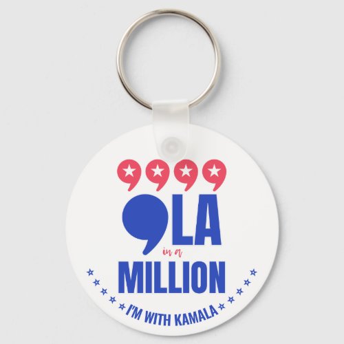 Fun COMMA LA Kamala In A Million Keychain