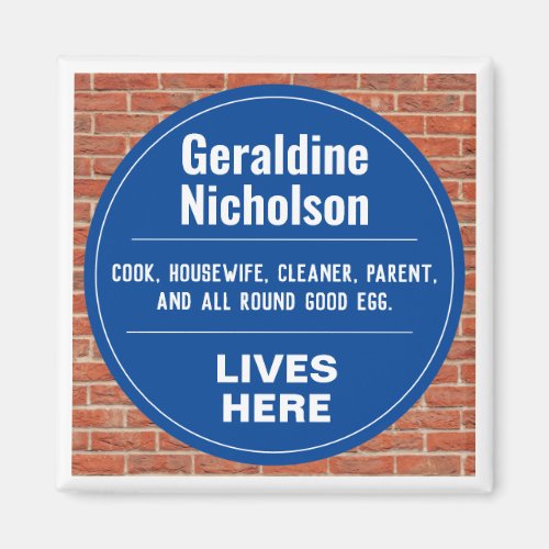 Fun Commemorative Style Wall Plaque