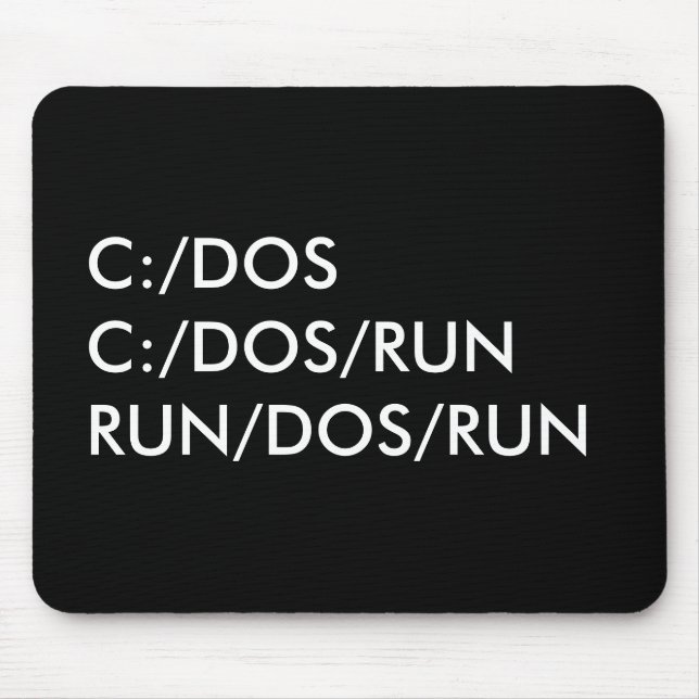 Fun Computer Mousepad (Front)