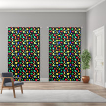 Fun Confetti Geometric Squares & Rectangles Kids