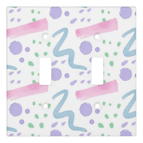 “Fun Confetti”  Light Switch Cover