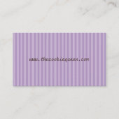 Fun Cookie Bakery Business Card (Back)
