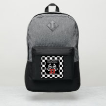 Fun Cool Black And White Checkered Flag Pattern