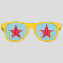 Fun Cool Star Custom Birthday Party Swag Shades