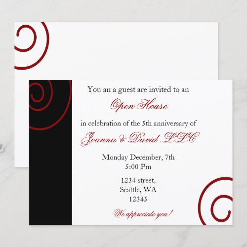 Fun Corporate party Invitation