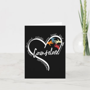 Fun Counselor Graphic Tees Tops Byck To School Gif Card