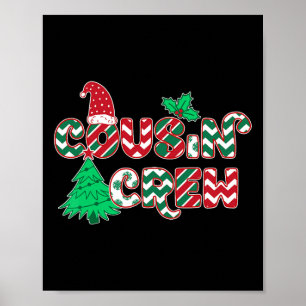 Fun Cousin Crew Christmas  Poster