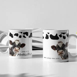 Fun Cow 'I Herd It's Moother's Day' Mom Mug