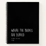 Fun Coworker Student Gift Where Bodies are buried Notebook