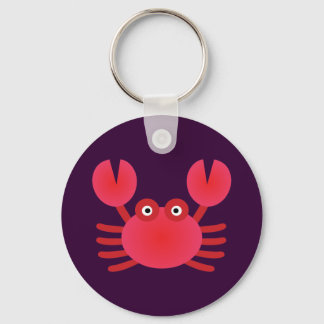 Fun Crab Keychain