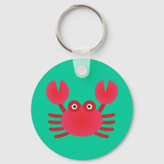 Fun Crab Keychain