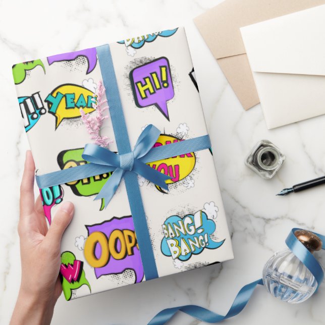 Fun Crazy Quotes Humor  Wrapping Paper (Gifting)