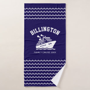 Fun Cruise Ship Beach Towel – Family Reunion