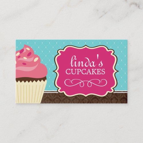 Fun Cupcake Business Cards