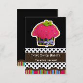 fun cupcake business Cards (Front/Back)