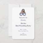 Fun Custom Bird Watching Birthday Party Invite