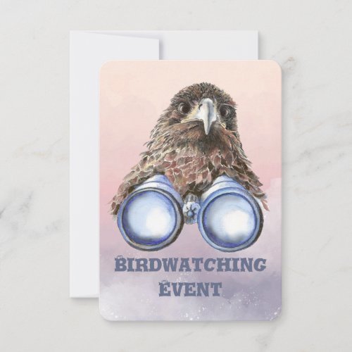 Fun Custom Bird Watching Event  Invitation