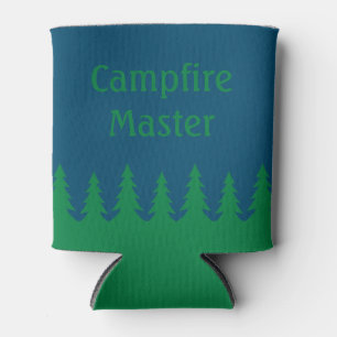 Fun Custom Camping Can Cooler