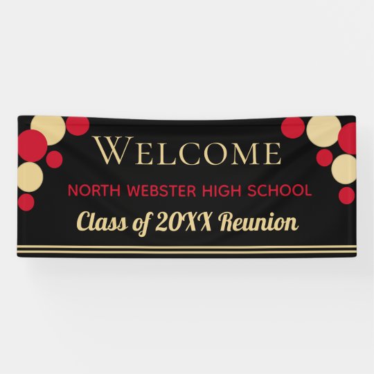 Fun, Custom class Reunion banner | Zazzle.com