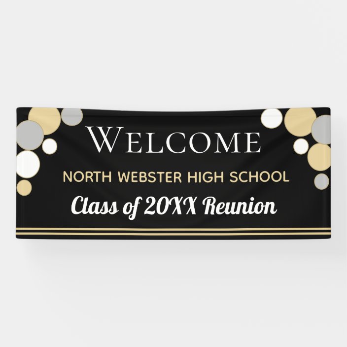 Fun, Custom class Reunion banner | Zazzle.com