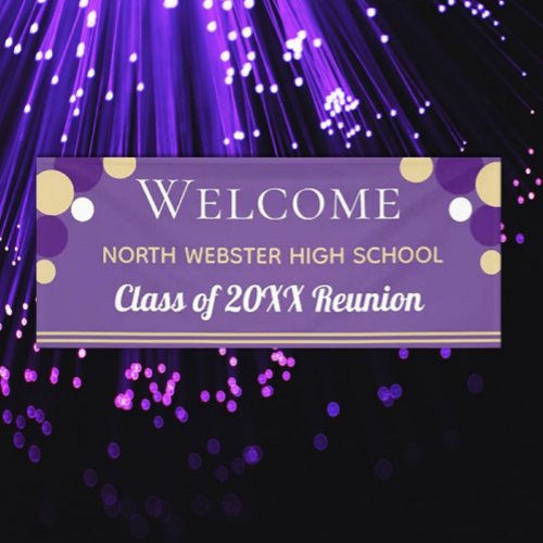 Fun Custom class Reunion banner