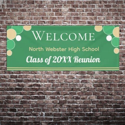 Fun Custom class Reunion banner