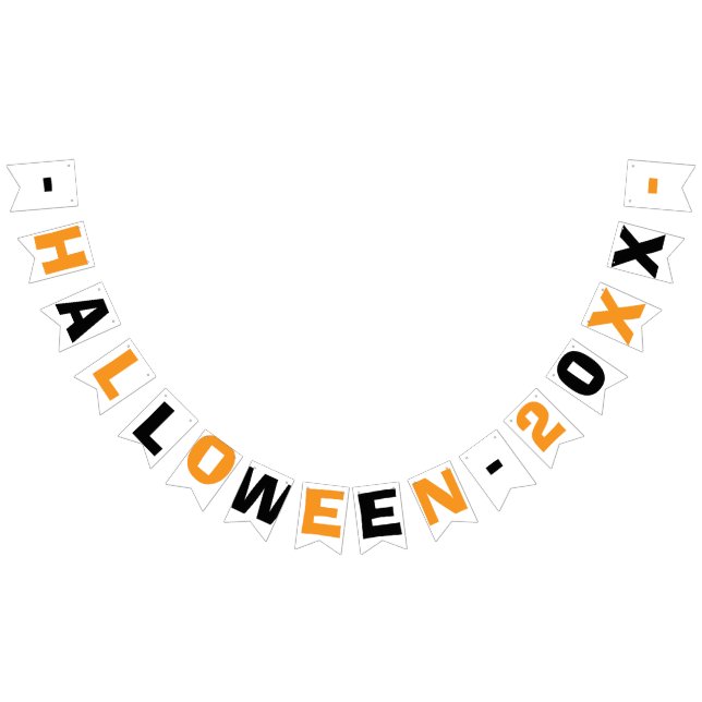 FUN! 🎃  Custom Halloween Bunting Banner – Persona (All)