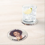 Fun Custom Photo Birthday Party Favor Round Paper Coaster<br><div class="desc">Great Custom Birthday Party Favors. Add your own photo and text. Custom to fit any occasion such as Bachelor/Bachelorette Parties,  Surprise Party.
©2024 Miss Sassy Party Designs</div>