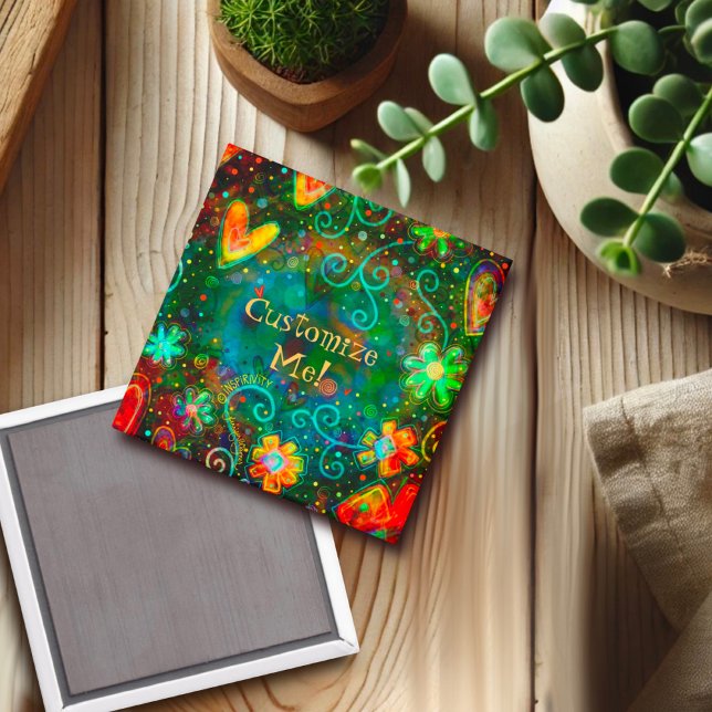 Fun Customize Your Own Pretty Inspirivity Magnet (Creator Uploaded)