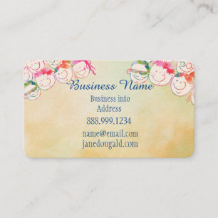 Fun Cute Kids Business Card
