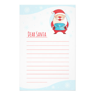 Letter To Santa Stationery | Zazzle