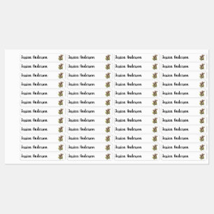 Fun Cute Little Koala Bears Hugging Animal Art Kids' Labels