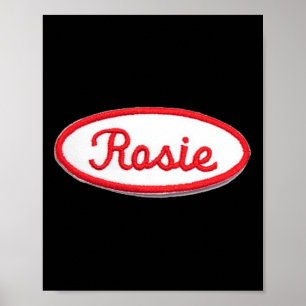 Fun Cute Rosie the Riveter Feminist Costume Poster