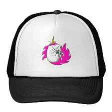 Fun, Cute, Unicorn Trucker Hat